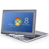 Ultrabook 11.6 polegada 2 em 1 laptop tablet com windows 8 pc girando tela tocante com 2 G e 320 GB